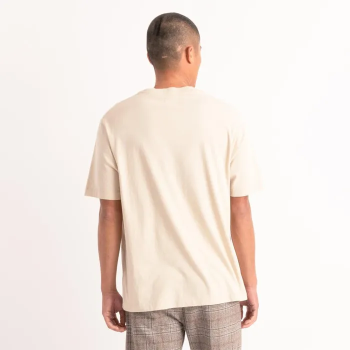 Men Banks Journal TShirts Darcy McCrae Trader Tee Shirt Bone