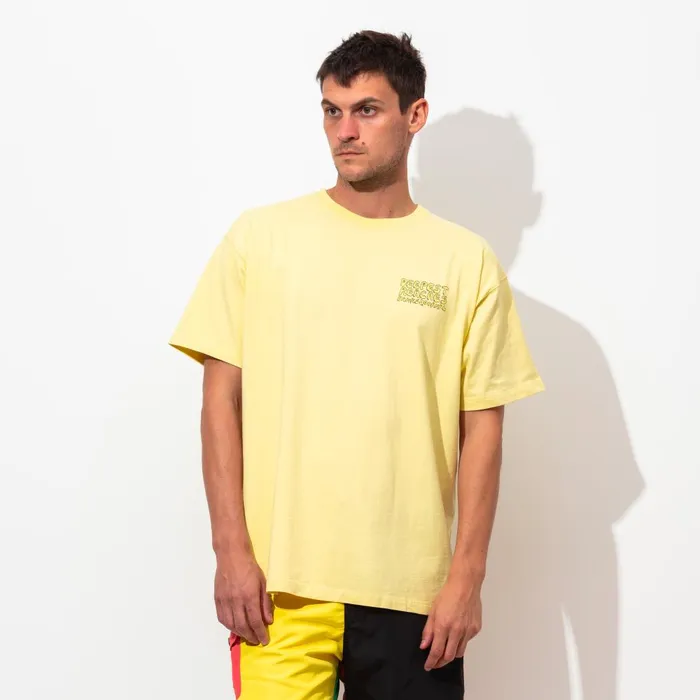 Men Banks Journal TShirts Deepest Reaches Bubble Tee Shirt Washed Yellow Men Banks Journal TShirts Deepest Reaches Bubble Tee Shirt Washed Yellow