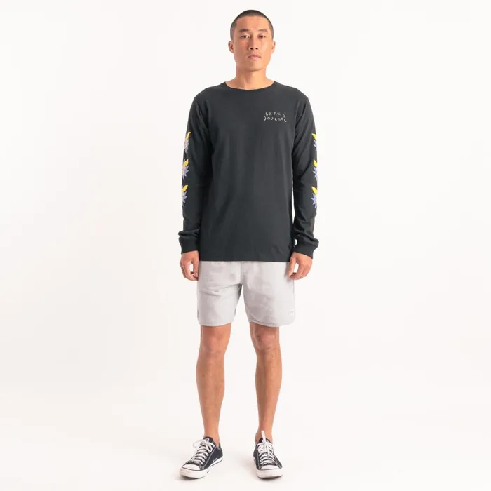 Men Banks Journal TShirts Islands LS Tee Shirt Black