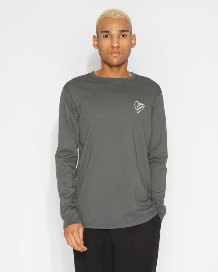 Men Banks Journal TShirts Ticker LS Tee Shirt Bungee Cord