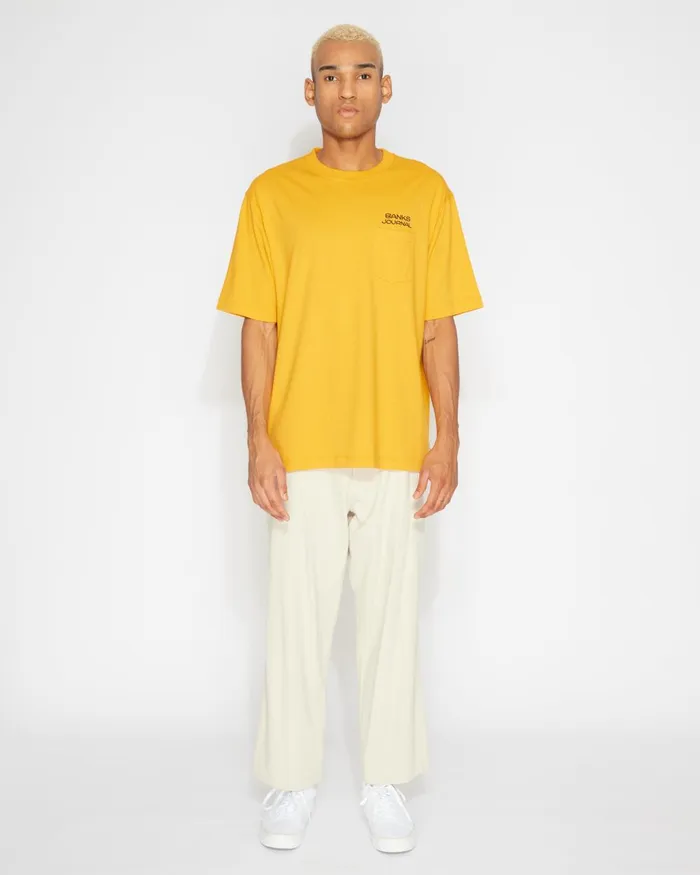 Men Banks Journal TShirts Yangsun Tee Shirt Golden Sun