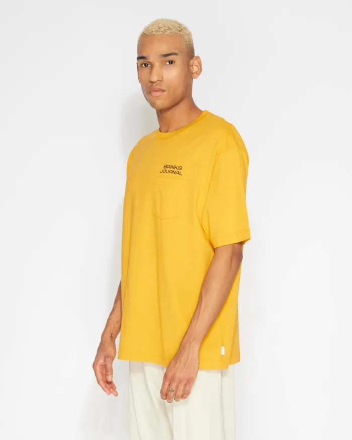 Men Banks Journal TShirts Yangsun Tee Shirt Golden Sun