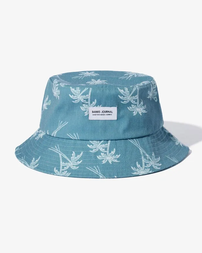 MenWomen Banks Journal Headwear Retreat Bucket Hat Arctic