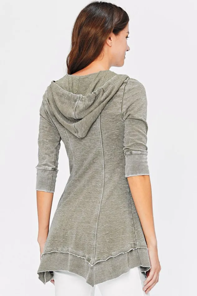 Mercantile Burnout Jacket Hex Burnout Clothing XCVI Jackets