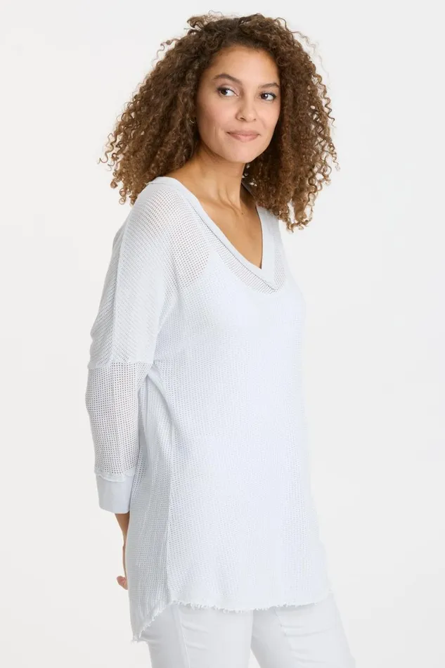 Mesh Fira Pullover Fantail Pigment Clothing XCVI Sweatshirts