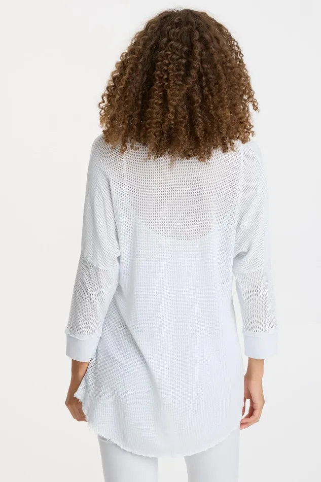 Mesh Fira Pullover Fantail Pigment Clothing XCVI Sweatshirts