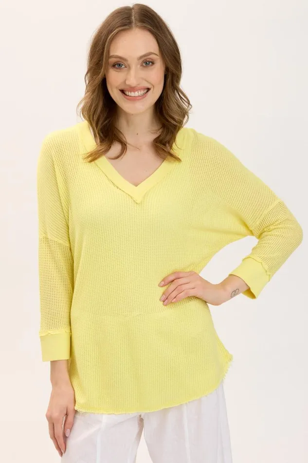 Mesh Fira Pullover Illume Pigment Clothing XCVI Sweatshirts