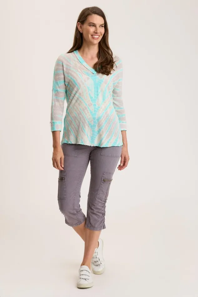 Mesh Fira Pullover Obelus Wash Waves Clothing XCVI Sweatshirts