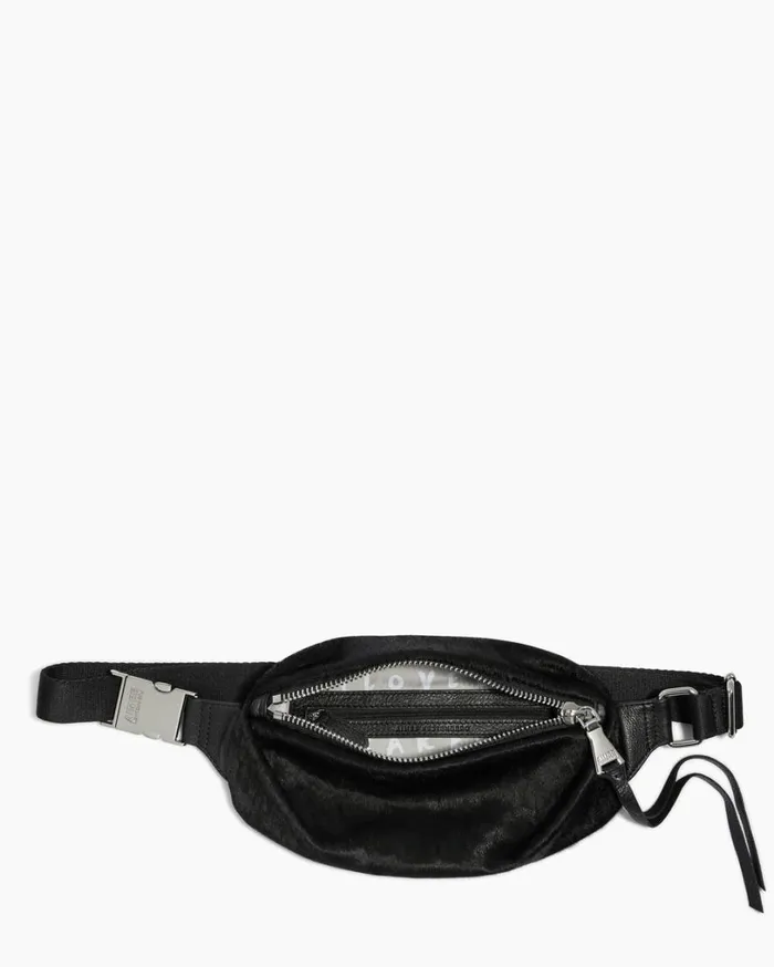 Milan Bum Bag Black Haircalf Women Aimee Kestenberg Bum Bags and Belt Bags
