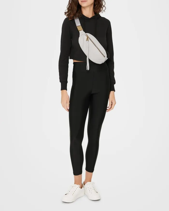 Milan Bum Bag Cloud With Shiny Gold Women Aimee Kestenberg Bum Bags and Belt Bags