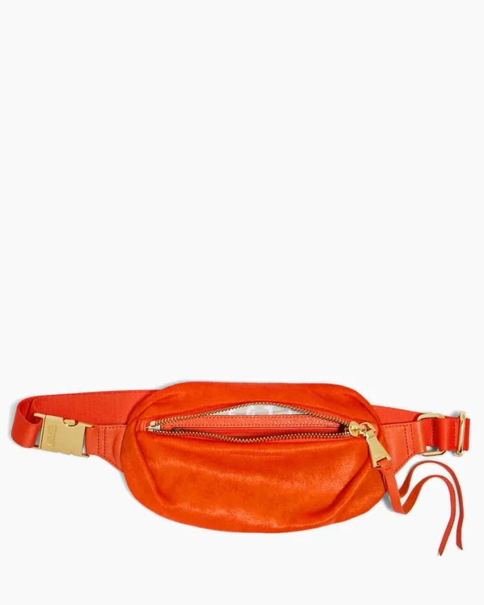 Milan Bum Bag Flame Haircalf Women Aimee Kestenberg Bum Bags and Belt Bags