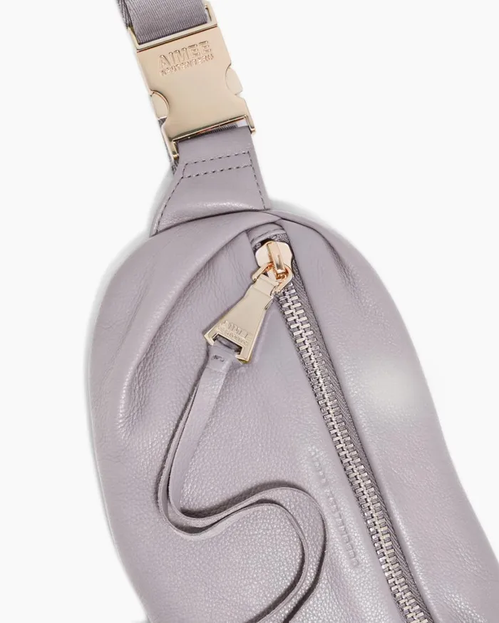 Milan Bum Bag Silver Fox Women Aimee Kestenberg Bum Bags and Belt Bags