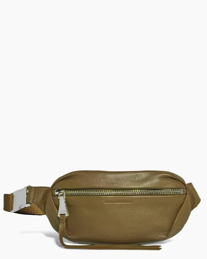 Milan Bum Bag Soft Olive Women Aimee Kestenberg Bum Bags and Belt Bags