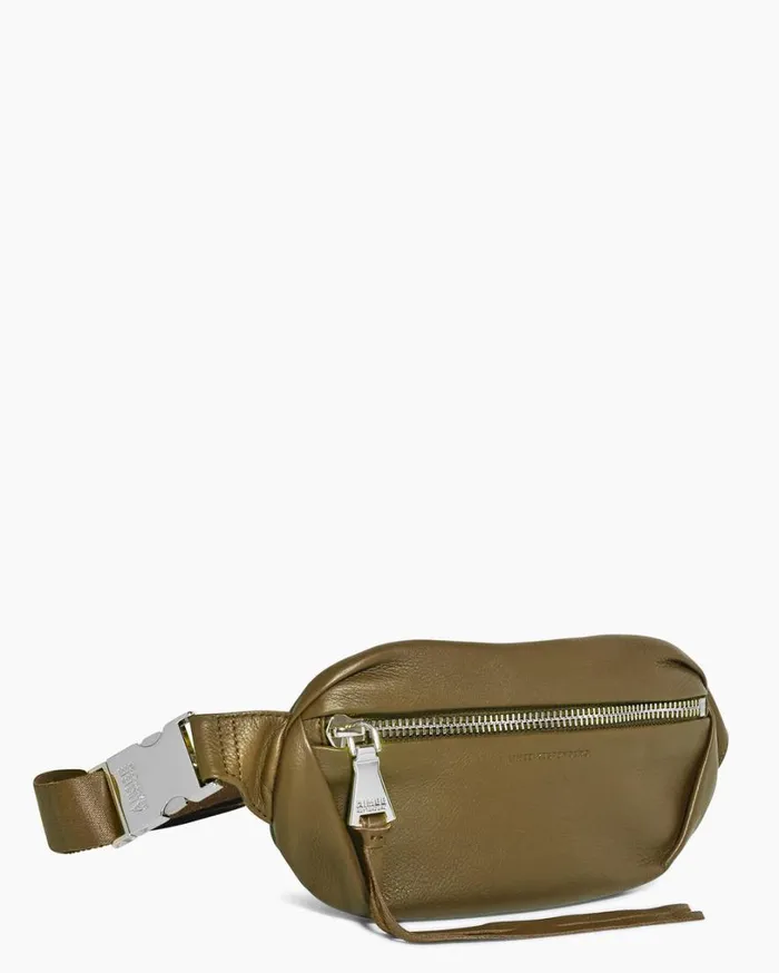Milan Bum Bag Soft Olive Women Aimee Kestenberg Bum Bags and Belt Bags
