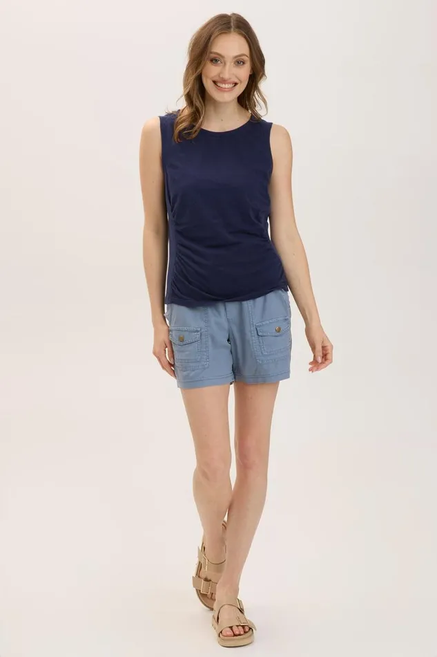 Milton Short 20 Orion Blue Pigment Clothing XCVI Shorts