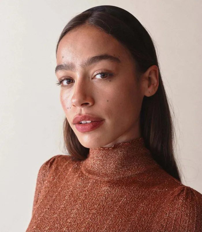 MINOU TURTLENECK Persimmon Shop DEN Knitwear