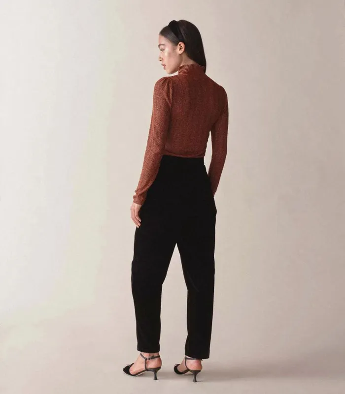 MINOU TURTLENECK Persimmon Shop DEN Knitwear