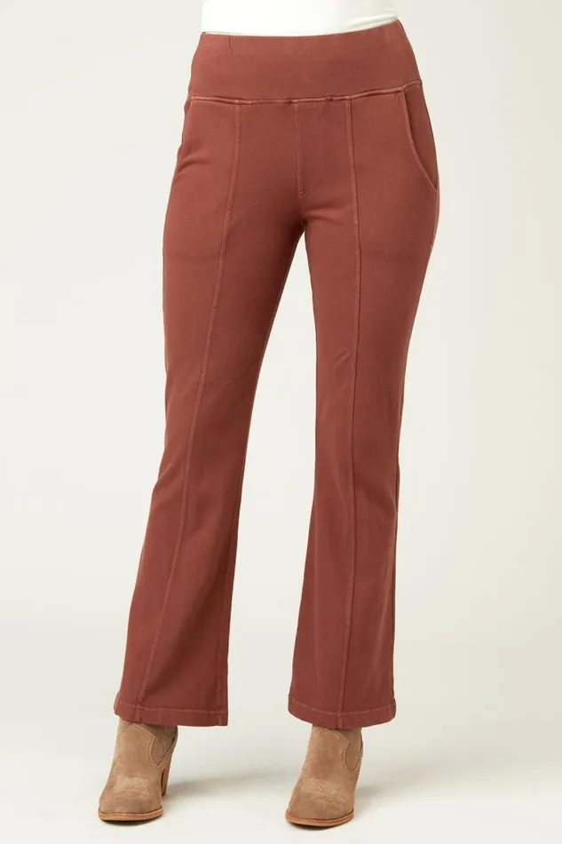 Mona Pant Dark Nubuck Clothing XCVI Pants