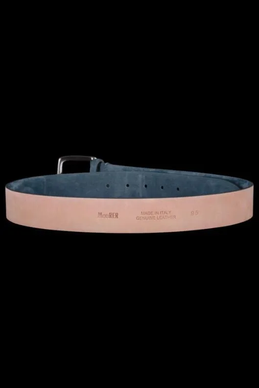 MooRER Belts Men BATTISTAP5 Petrol