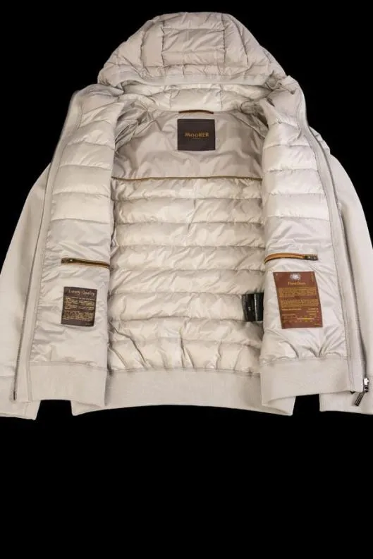 MooRER Bombers Men CHIRICOS3F Ivory