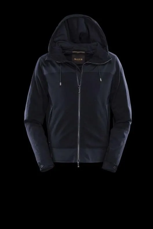 MooRER Bombers Men ISOZAKIKNF Dark Blu
