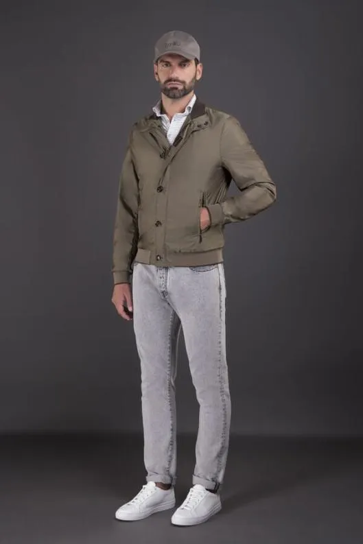 MooRER Bombers Men MEZZANOKM Pistacchio