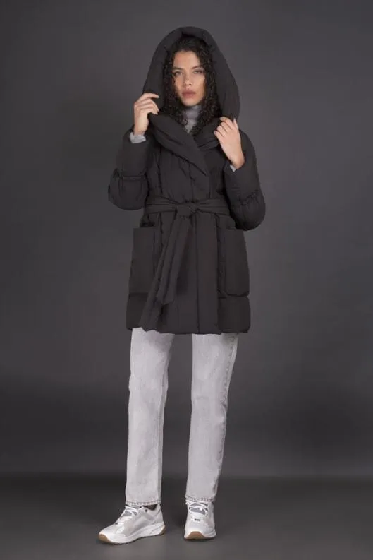 MooRER Coats Women OSIRIDESTP Nero