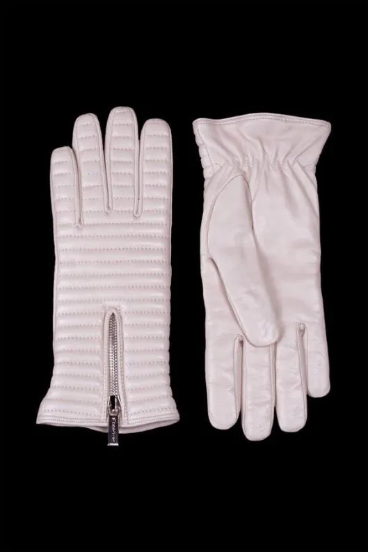 MooRER Gloves And Scarves Women GUANTO QUILTEDQLD Avorio