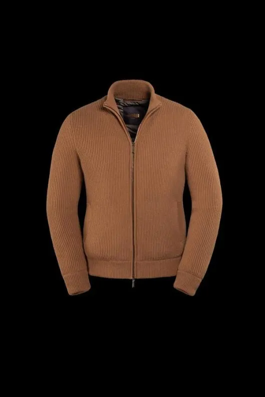 MooRER Jackets Men ARENAVIN Natural Brown