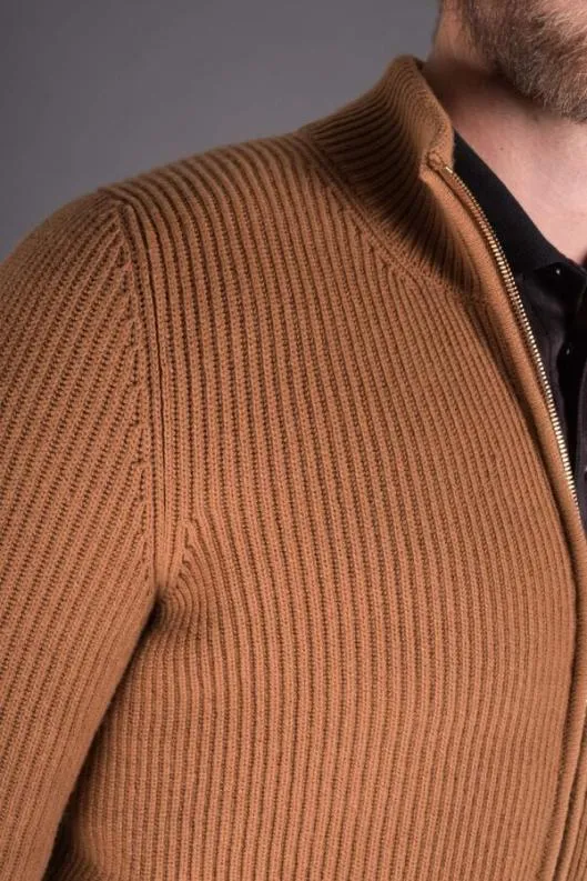 MooRER Jackets Men ARENAVIN Natural Brown