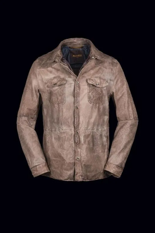 MooRER Jackets Men BAZILLEPER Fango