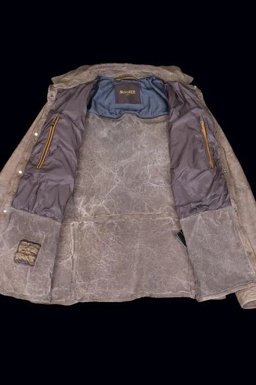MooRER Jackets Men BAZILLEPER Fango