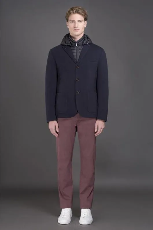 MooRER Jackets Men BELLOTTOMRW Navy
