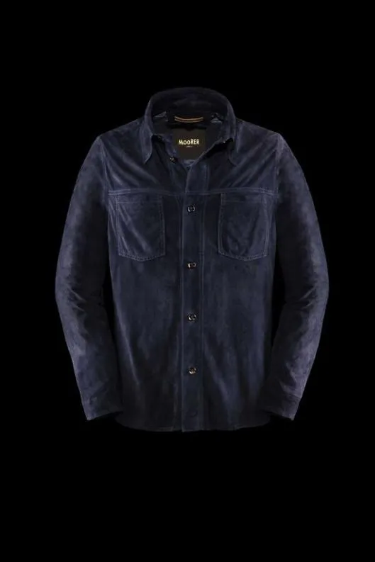 MooRER Jackets Men BOBBIOURG Blu