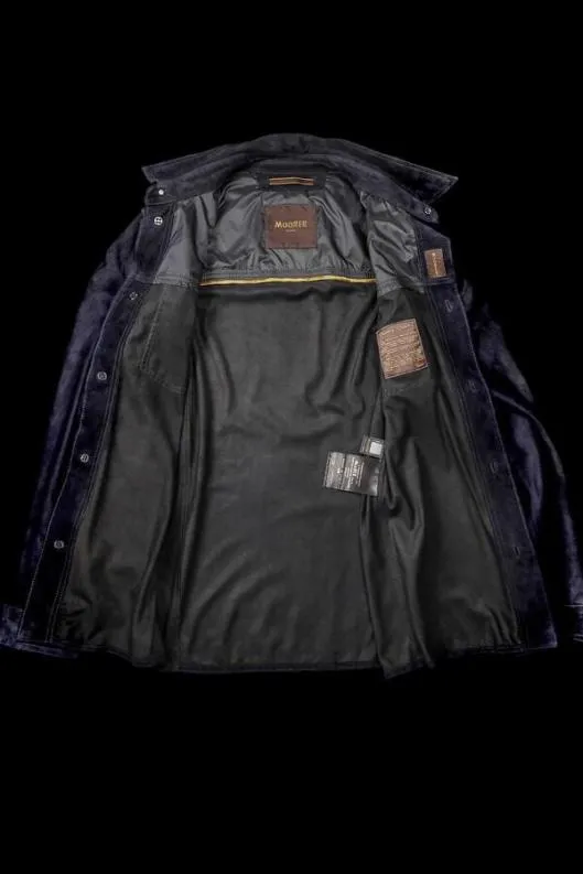 MooRER Jackets Men BOBBIOURG Blu