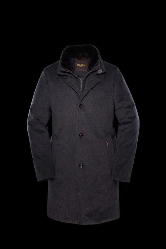 MooRER Jackets Men BONDFURLE Light Grey