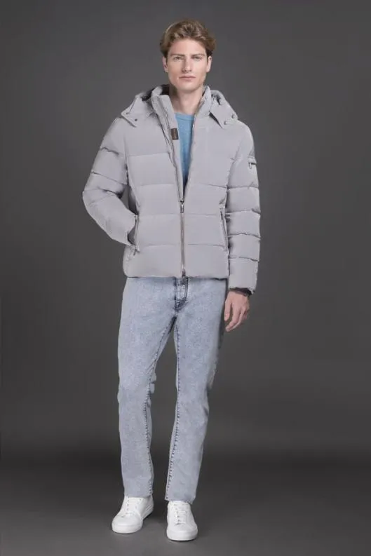 MooRER Jackets Men BRETTOS Titanio
