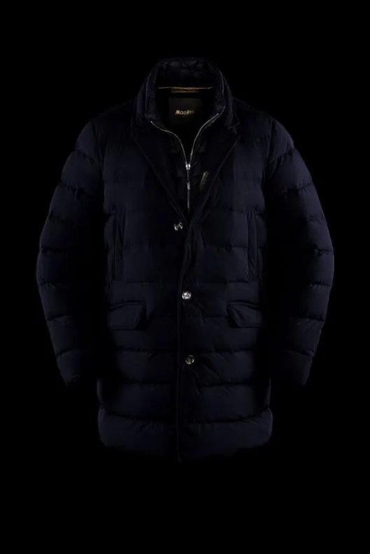 MooRER Jackets Men COSTANZOKN Dark Blu