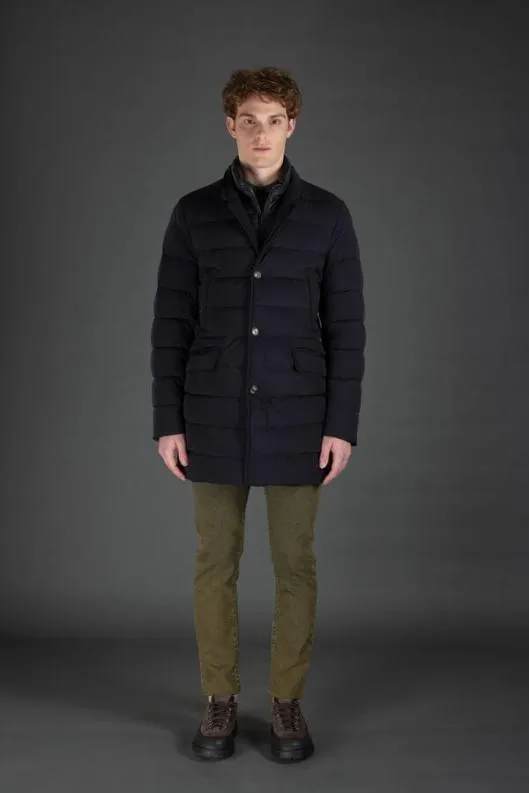 MooRER Jackets Men COSTANZOKN Dark Blu