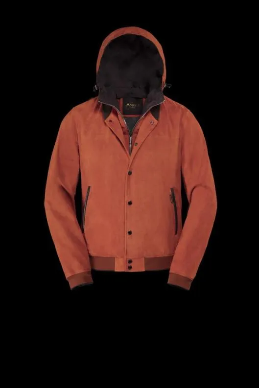 MooRER Jackets Men DARRENUR Curry
