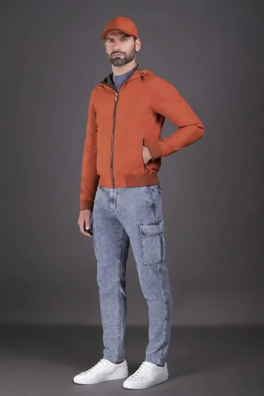 MooRER Jackets Men DENNYSSTP Arancio