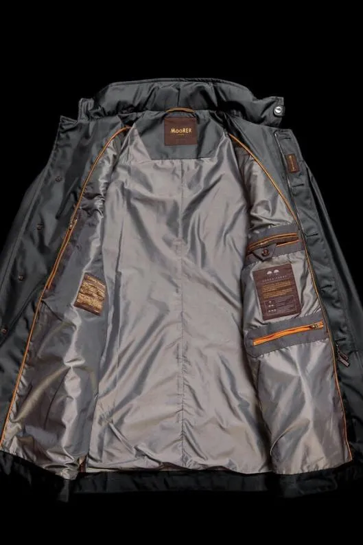MooRER Jackets Men DUCAGF Piombo