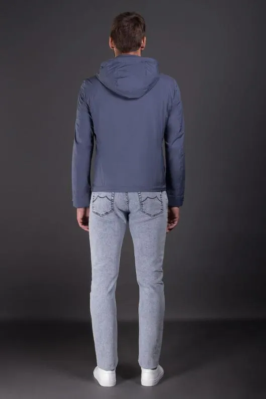 MooRER Jackets Men DUCCIOSKT Indaco