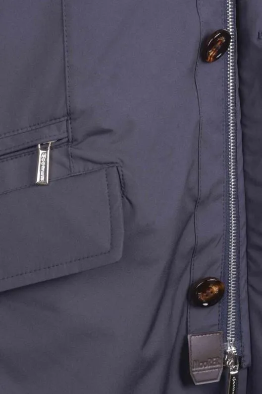 MooRER Jackets Men DUSTINSKT Navy