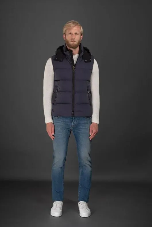 MooRER Jackets Men FIRESKT Navy