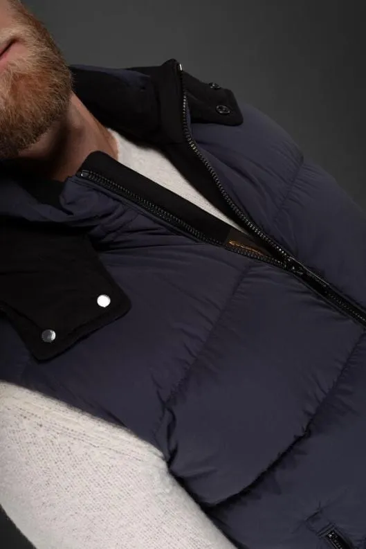 MooRER Jackets Men FIRESKT Navy
