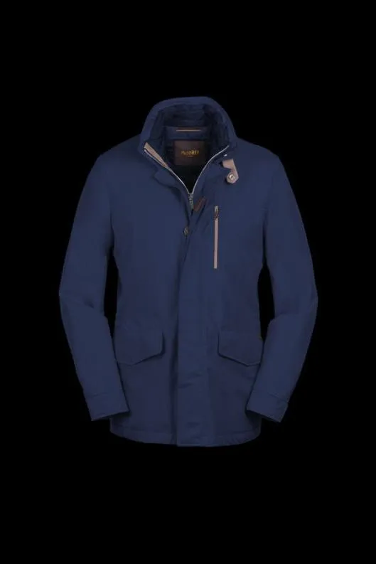 MooRER Jackets Men FORDGF Dark Blu