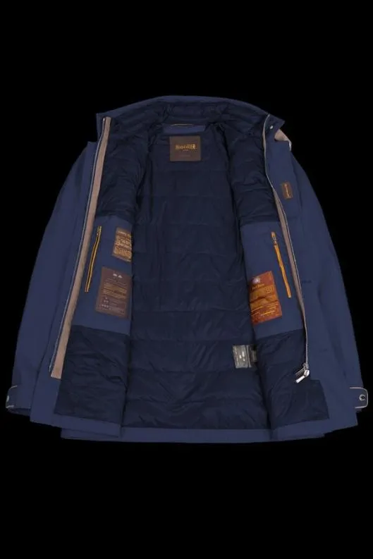 MooRER Jackets Men FORDGF Dark Blu