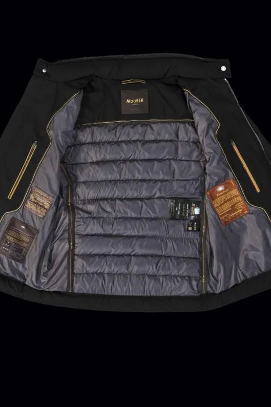 MooRER Jackets Men GILLESKNS Neronero