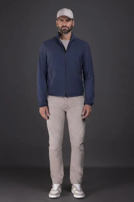 MooRER Jackets Men GIOVEAC Bluette